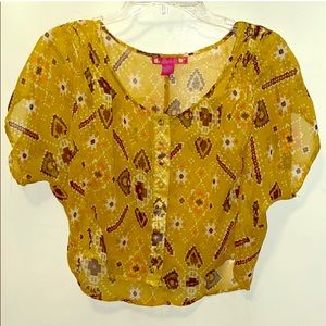 Tribal Print Top